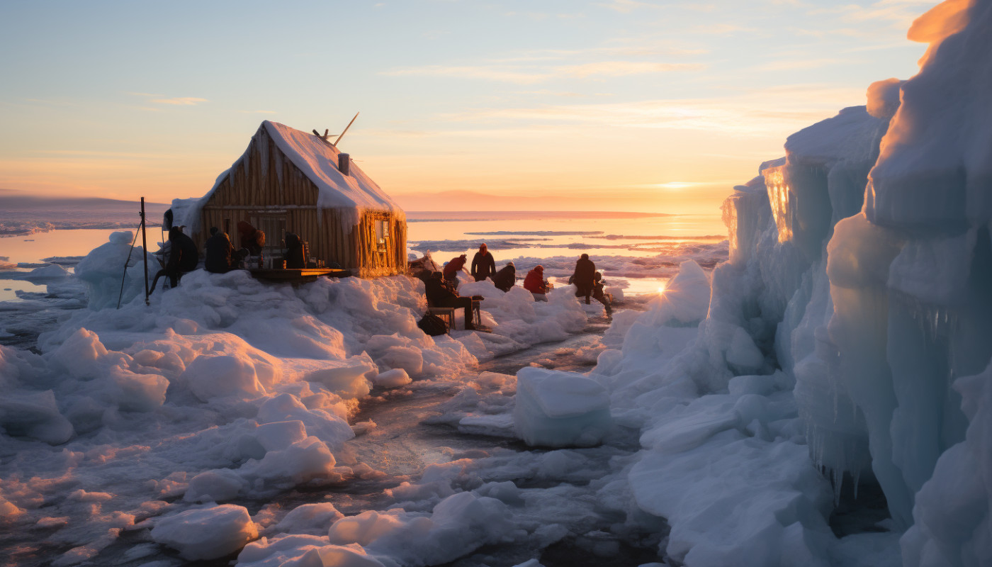 Descubriendo las cabañas de hielo en el Ártico